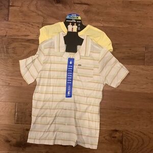 Hurley button down shirt & tee set
